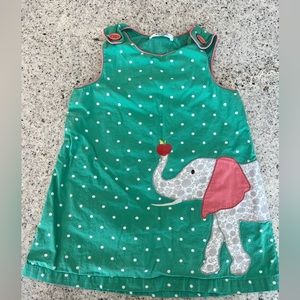 Baby Boden Elephant Dress 12-18 months